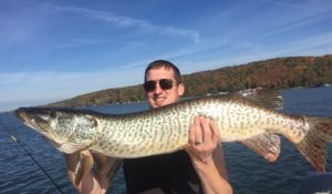 Captain Robert Carter Coast Guard License #3500737 has over 35 years of experience fishing experience.You can charter Lucky Buck Fishing on Oneida Lake we target Walleye, Bass, Crappie and Tiger muskie. Call Captain Buck anytime