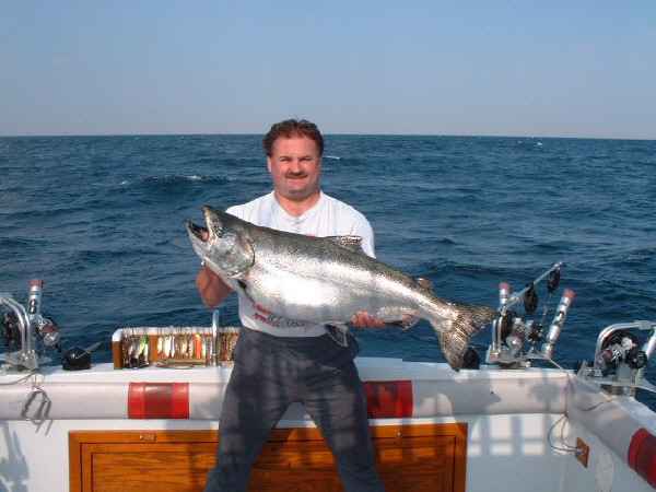 38 pound Lake Ontario Salmon