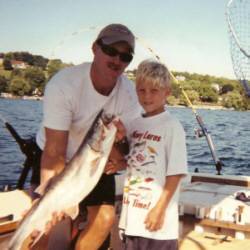 Family Fishing on Canandaigua Lake with Miss-N-Fishin Charters