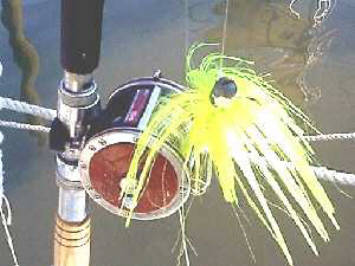Parachute Jigs  are one of the most popular methods used to target striped bass off the waters of Montauk