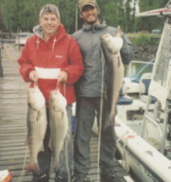 The first week of May is usually when the prime fishing takes place