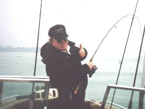 Ray Martin with a nice Hook up look at that noodle rod bend .