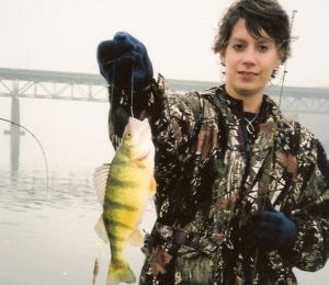 Perch fishing at it's finest