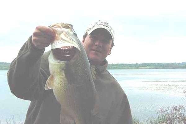 Jeff Lankford was fishing  Lake Champlain when he caught this 6 pound lunker largemouth bass